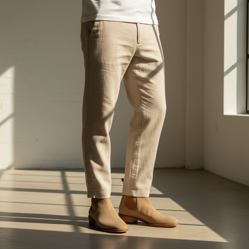 Regal Roam Tan Chelsea Boot – Classic Full-Grain Leather