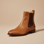 Regal Roam Tan Chelsea Boot – Classic Full-Grain Leather